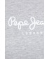 Bluzka Pepe Jeans t-shirt damski kolor szary