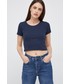 Bluzka Pepe Jeans t-shirt damski kolor granatowy
