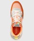 Sneakersy Pepe Jeans sneakersy britt pro woman kolor pomarańczowy