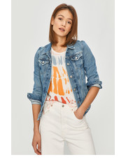 kurtka - Kurtka jeansowa Thrift PL400755WI9.000 - Answear.com