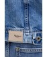 Kurtka Pepe Jeans kurtka jeansowa damska kolor granatowy przejściowa