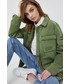 Kurtka Pepe Jeans kurtka damska kolor zielony przejściowa