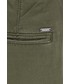 Spodnie Pepe Jeans spodnie damskie kolor zielony joggery medium waist