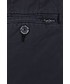 Spodnie Pepe Jeans szorty bawełniane BALBOA SHORT damskie kolor szary gładkie medium waist
