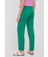 Spodnie Pepe Jeans spodnie damskie kolor zielony proste high waist