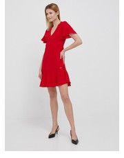 Sukienka sukienka IRIA kolor czerwony mini rozkloszowana - Answear.com Pepe Jeans