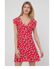 Sukienka sukienka MILA kolor czerwony mini rozkloszowana - Answear.com Pepe Jeans