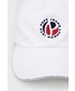 Czapka Pepe Jeans czapka bawełniana CLARA CAP kolor biały gładka