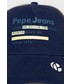 Czapka Pepe Jeans czapka TAYLOR kolor granatowy wzorzysta