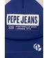 Czapka Pepe Jeans czapka TELMO kolor granatowy z nadrukiem