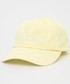 Czapka Pepe Jeans czapka bawełniana LUCIA CAP kolor żółty z aplikacją