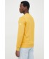 Bluza męska Pepe Jeans bluza bawełniana męska kolor żółty z nadrukiem
