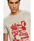 T-shirt - koszulka męska Pepe Jeans - T-shirt Dan PM507735.933
