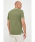 T-shirt - koszulka męska Pepe Jeans polo bawełniane kolor zielony gładki