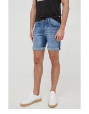 Krótkie spodenki męskie szorty jeansowe CANE SHORT męskie - Answear.com Pepe Jeans