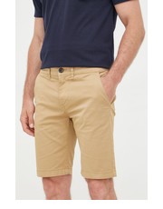 Krótkie spodenki męskie szorty męskie kolor beżowy - Answear.com Pepe Jeans