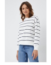 Bluza bluza bawełniana damska kolor biały wzorzysta - Answear.com Pepe Jeans
