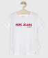 Bluzka Pepe Jeans - Top dziecięcy Alina 128-180 cm PG502083