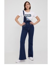 Jeansy ogrodniczki damskie - Answear.com Pepe Jeans