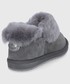 Kapcie Emu Australia - Śniegowce zamszowe Platinum Mintaro
