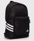 Plecak Adidas plecak kolor czarny duży z nadrukiem