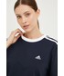 Bluzka Adidas t-shirt bawełniany kolor granatowy