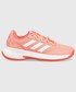 Sneakersy Adidas buty treningowe GameCourt 2 kolor różowy