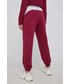 Spodnie Adidas spodnie damskie kolor fioletowy wzorzyste