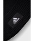 Czapka Adidas czapka HG7801 kolor czarny z cienkiej dzianiny