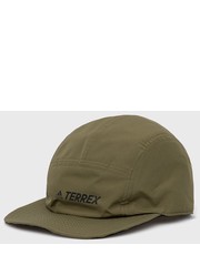 Czapka TERREX czapka z daszkiem Winterised kolor zielony gładka - Answear.com Adidas