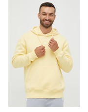 Bluza męska bluza męska kolor żółty z kapturem z nadrukiem - Answear.com Adidas