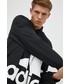 Kurtka męska Adidas kurtka bomber męski kolor czarny przejściowa