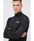 T-shirt - koszulka męska Adidas TERREX longsleeve sportowy Multi kolor czarny z nadrukiem