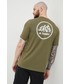 T-shirt - koszulka męska Adidas TERREX t-shirt Mountain Graphic męski kolor zielony z nadrukiem