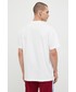T-shirt - koszulka męska Adidas t-shirt bawełniany kolor biały z nadrukiem