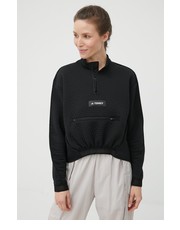 Bluza TERREX bluza sportowa Hike GI7180 damska kolor czarny gładka - Answear.com Adidas