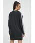Bluza Adidas bluza bawełniana damska kolor czarny z aplikacją