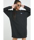 Bluza Adidas bluza bawełniana damska kolor czarny z aplikacją