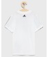 Koszulka Adidas - T-shirt bawełniany dziecięcy