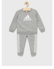 Spodnie dres dziecięcy kolor szary - Answear.com Adidas