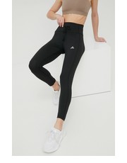 Legginsy legginsy do biegania Running Essentials HD6763 damskie kolor czarny gładkie - Answear.com Adidas