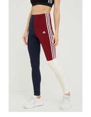 Legginsy legginsy damskie kolor granatowy z aplikacją - Answear.com Adidas