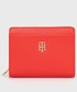 Portfel Tommy Hilfiger portfel damski kolor czerwony