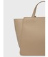 Shopper bag Tommy Hilfiger torebka kolor beżowy