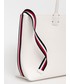 Shopper bag Tommy Hilfiger torebka dwustronna kolor biały