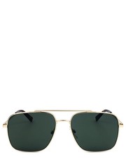 Okulary okulary przeciwsłoneczne męskie kolor złoty - Answear.com Tommy Hilfiger