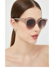 Okulary okulary przeciwsłoneczne damskie kolor beżowy - Answear.com Tommy Hilfiger