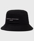 Kapelusz Tommy Hilfiger kapelusz bawełniany dziecięcy kolor czarny bawełniany