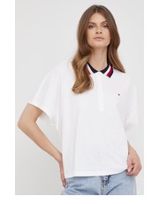 Bluzka polo damski kolor biały - Answear.com Tommy Hilfiger
