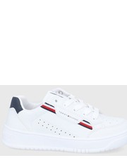 Sportowe buty dziecięce Buty dziecięce kolor biały - Answear.com Tommy Hilfiger